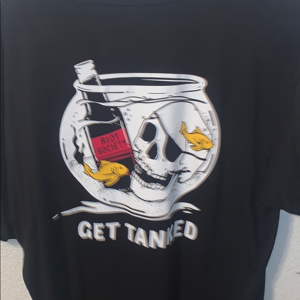 riot society tee shirt